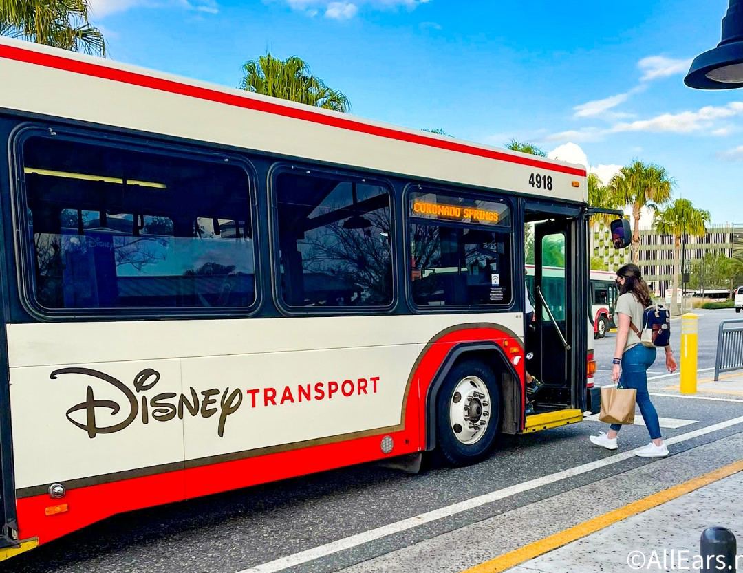 Disney World Tightens Rules on Free Bus Transportation from Disney Springs